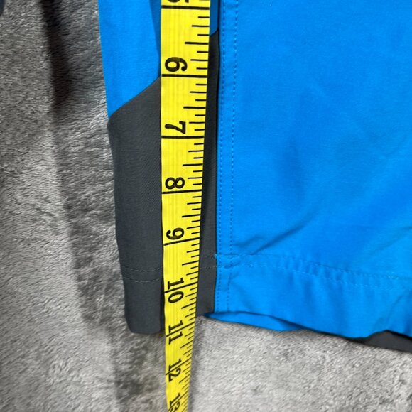 Columbia Shorts Mens 34W Blue Black Omni-Shield Advanced Repellency Colorblock - Picture 12 of 12